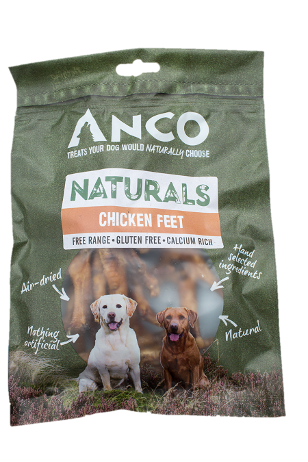 Anco Chicken Feet 100g Dog Treats