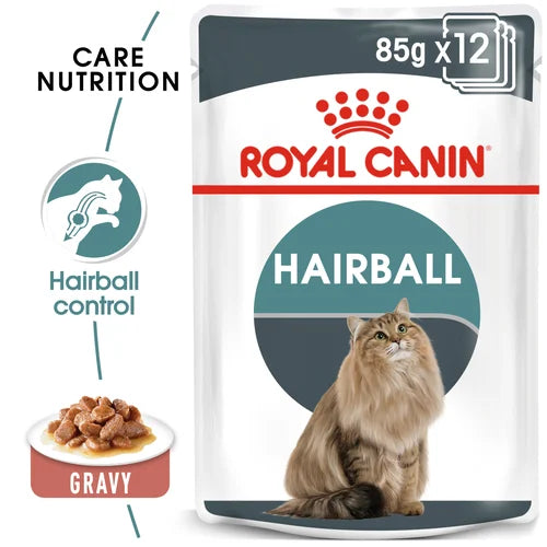 Royal Canin Adult Hairball Care Thin Slices In Gravy 12x85g