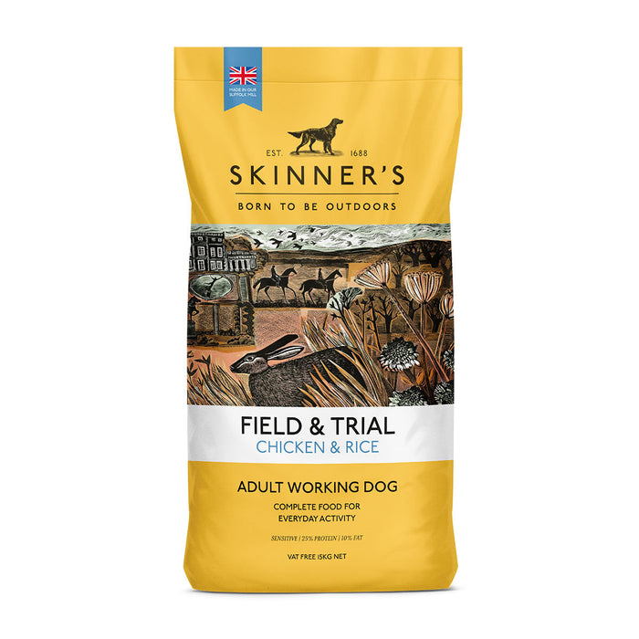 Skinners Field & Trial Chicken & Rice 15kg Dog Food
