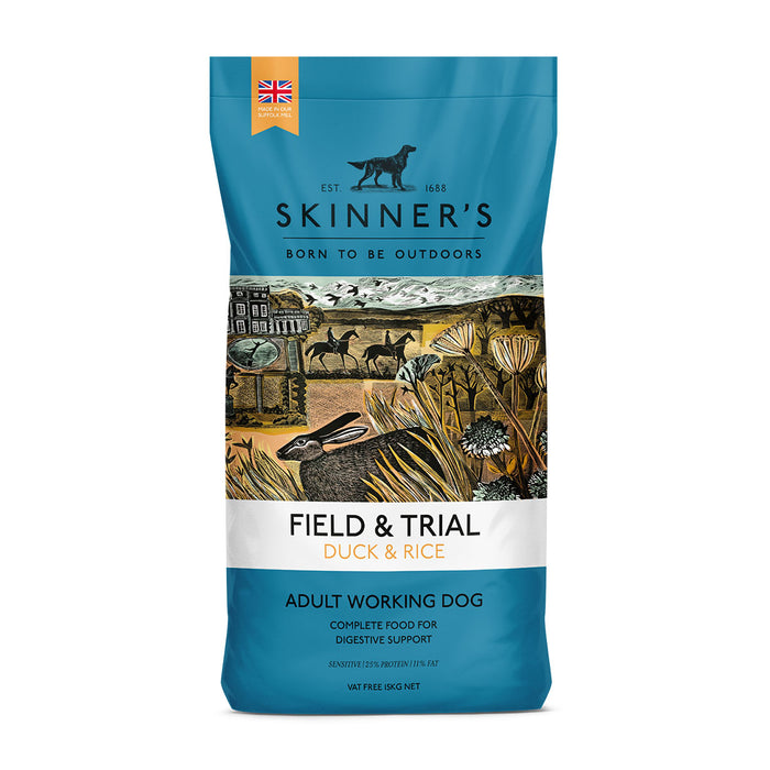 Skinners Field & Trial Duck & Rice Dog Food