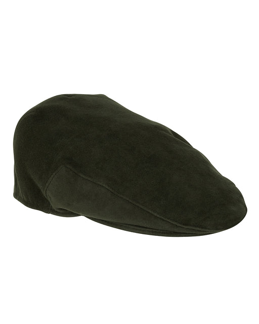 Hoggs of Fife Waterproof Moleskin Cap Olive