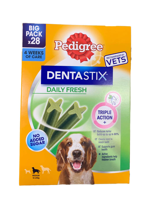 Dentastix FRESH (28) 10-25kg Medium Dog