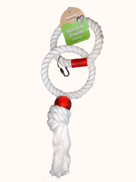 Parrot Toy Twin Rope