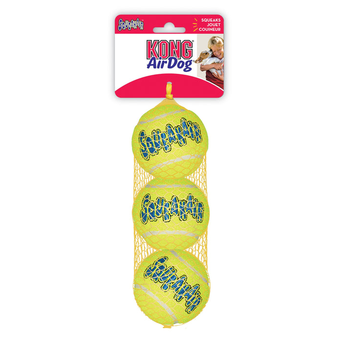 Air Kong Squeaker Tennis Ball 3 Pack