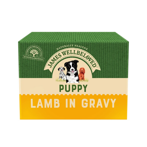 James Wellbeloved Puppy Lamb Pouches