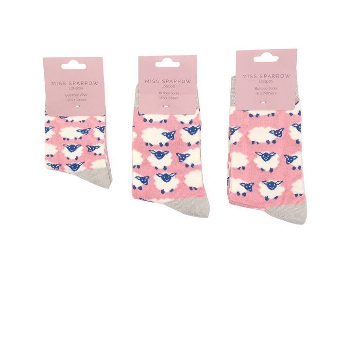 Miss Sparrow Childrens Sheep Socks