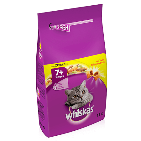 Whiskas Senior Cat 7+ Complete Dry Cat Food