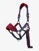 LeMieux Vogue Headcollar & Leadrope Set Burgundy