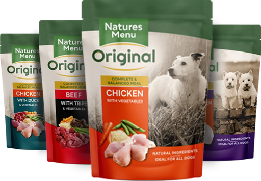 Natures Menu Adult Dog Multi Pack 8x300g Pouches