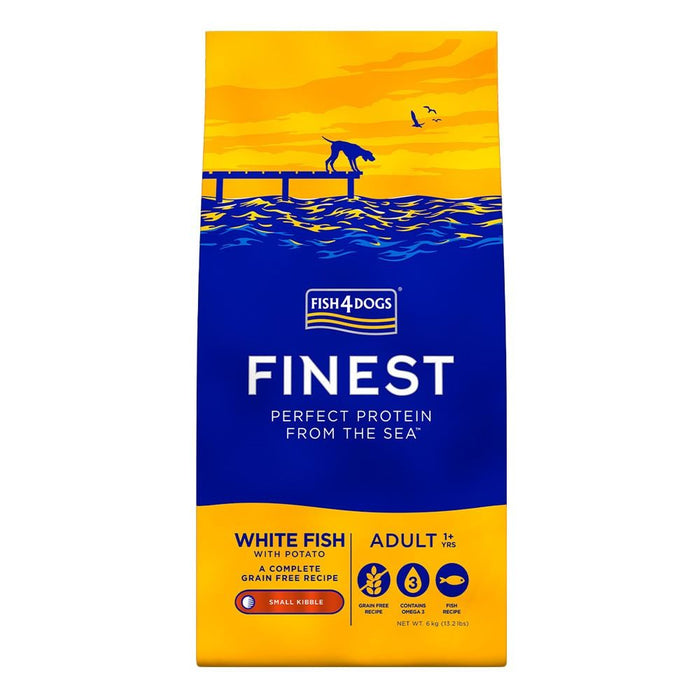 Fish4Dogs White Fish Small Bite 1.5kg Dog Food
