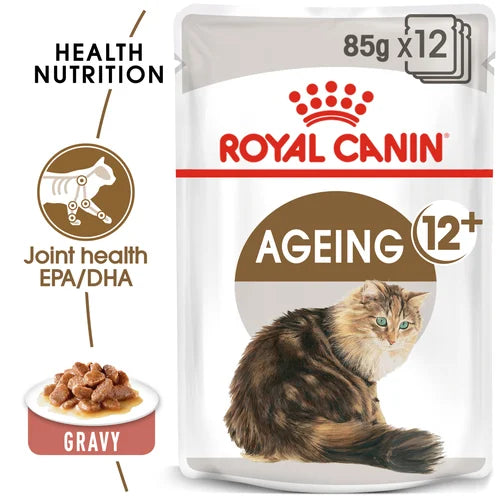 Royal Canin Feline Ageing 12+ Wet Cat Food 85gx12