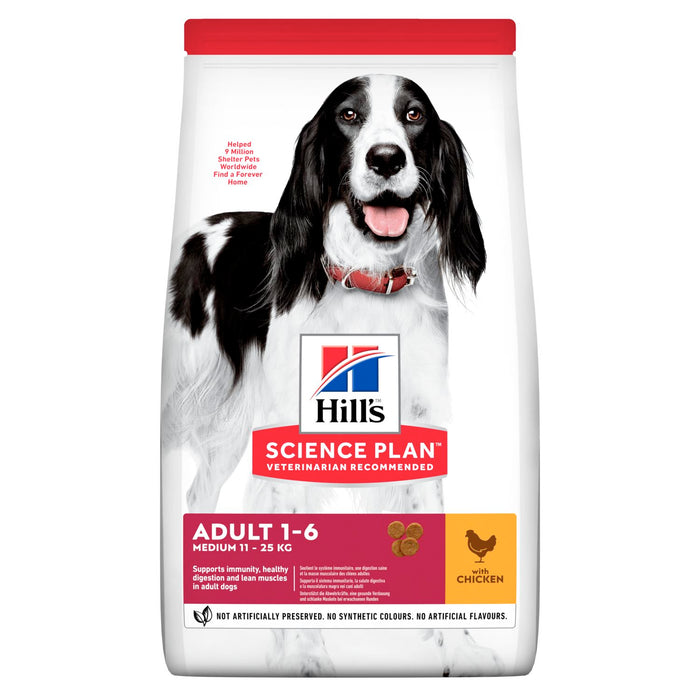 Hill's Science Plan Canine Adult Medium Breed Chicken
