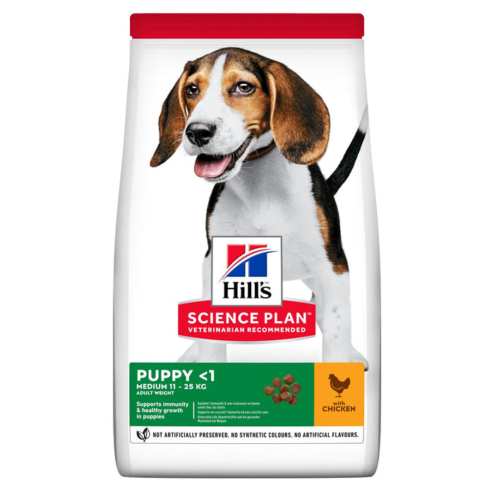 Hill's Science Plan Puppy Medium Breed Chicken Dog Food
