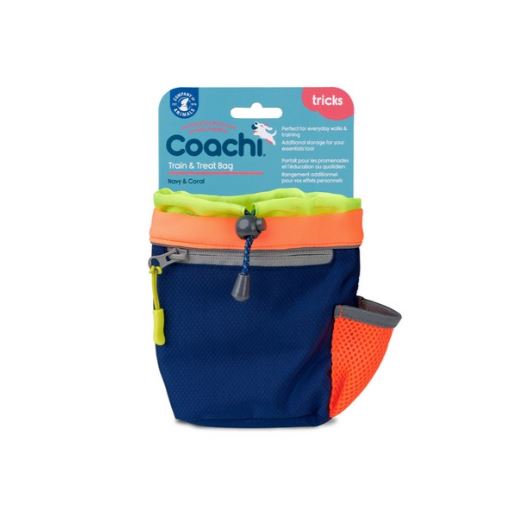 CoA Train & Treat Bag Navy & Coral