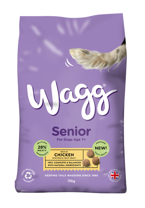 Wagg Senior 15kg Dog Food